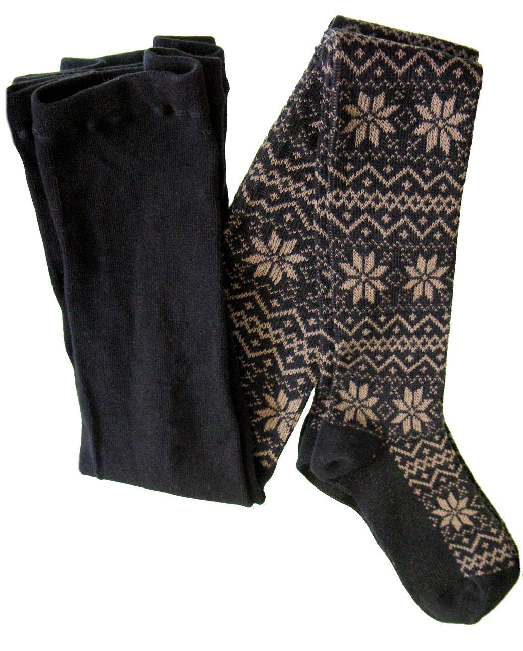 Nordic Print Cotton A26 Tights by Marilyn