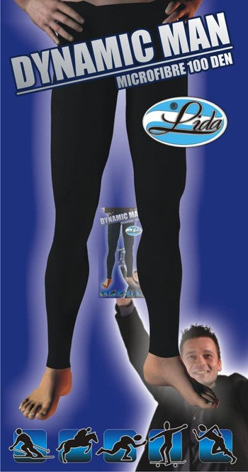 Dynamic Man Footless Tights by Lida