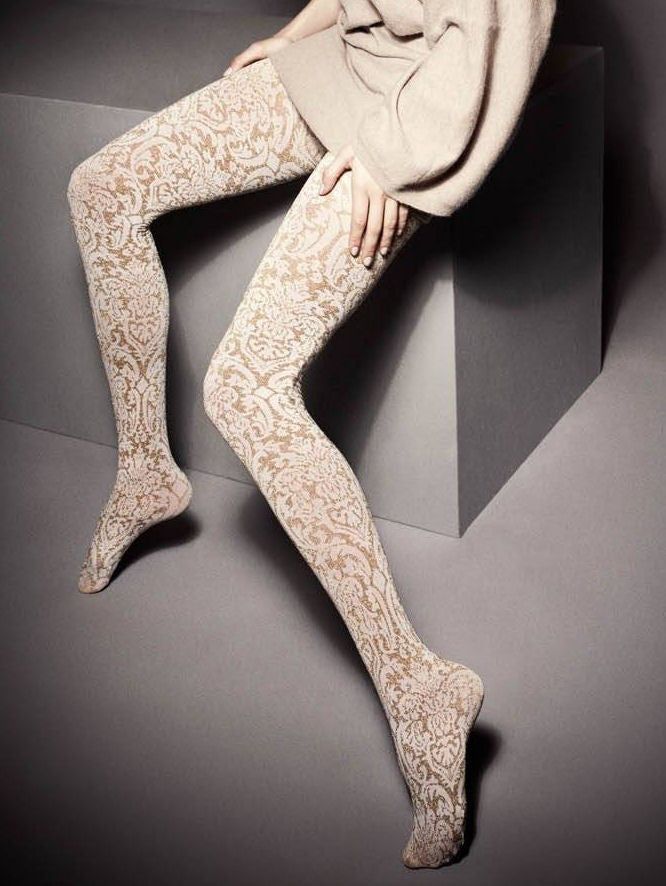 Replying to @mmmmmbella styling white tights 🤍 #fashion#fashiontikto