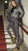Trasparenze Gutturnio Tartan Tights