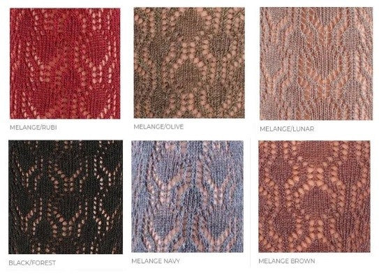 Sophia ZG874 Cotton Crochet Lace Tights